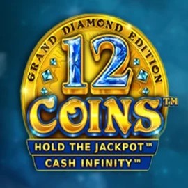 12 Coins Grand Diamond Edition logo – Slots by Wazdan at LuckyVibe Casino