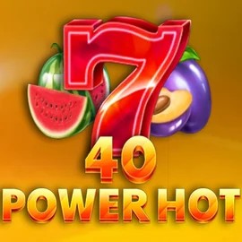 40 Power Hot casino game by Amusnet Interactive – featured logo at LuckyVibe Casino