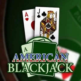 American Blackjack online game logo by Habanero on luckyvibes.de