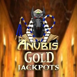 Anubis Gold Jackpots slot logo by Inspired Gaming at LuckyVibe Casino