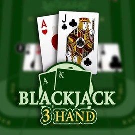 Blackjack 3H (Habanero) slot visual from Habanero available on luckyvibes.de