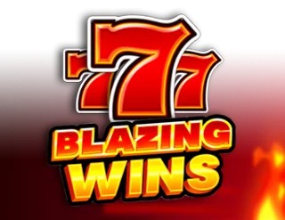 Blazing Wins game by Playson – logo hosted on LuckyVibe Casino