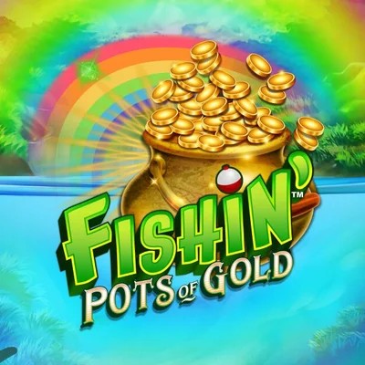 Fishin Pots Of Gold game by Gameburger Studios – logo hosted on LuckyVibe Casino