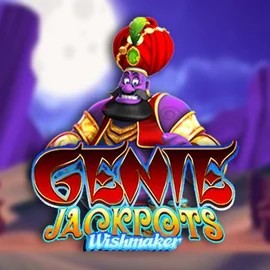 Genie Jackpots Wishmaker online game logo by Blueprint Gaming on luckyvibes.de