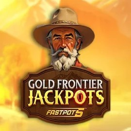 Gold Frontier Jackpots FastPot5 casino game by Yggdrasil – featured logo at LuckyVibe Casino