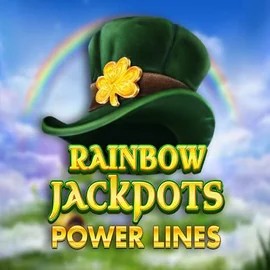 Try Rainbow Jackpots Power Lines slot by Red Tiger Gaming on luckyvibes.de – logo image