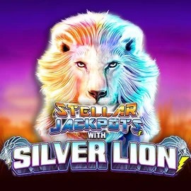 Stellar Jackpots with Silver Lion game by Lightning Box Game – logo hosted on LuckyVibe Casino