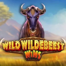 Wild Wildebeest Wins logo by Pragmatic Play LuckyVibe Casino